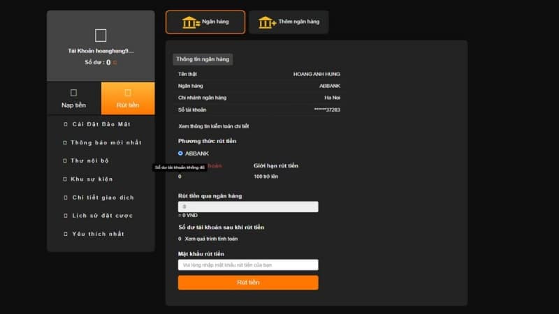 Đăng nhập i9bet và rút tiền siêu tốc về tài khoản