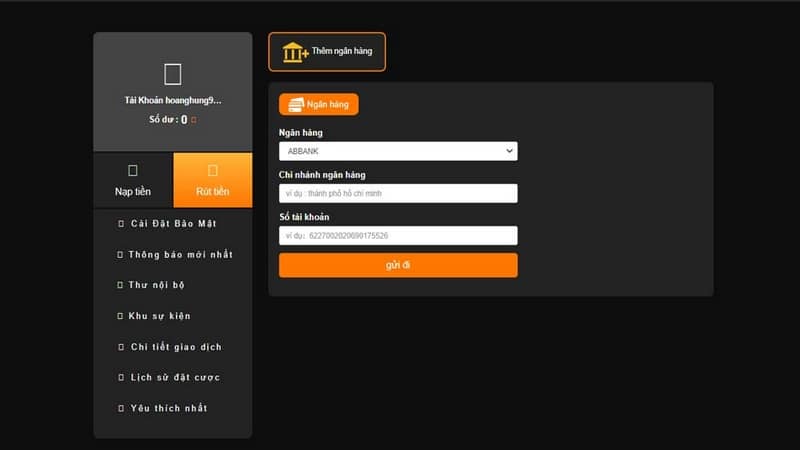 Rút tiền I9Bet là quá trình chuyển tiền từ tài khoản của người chơi