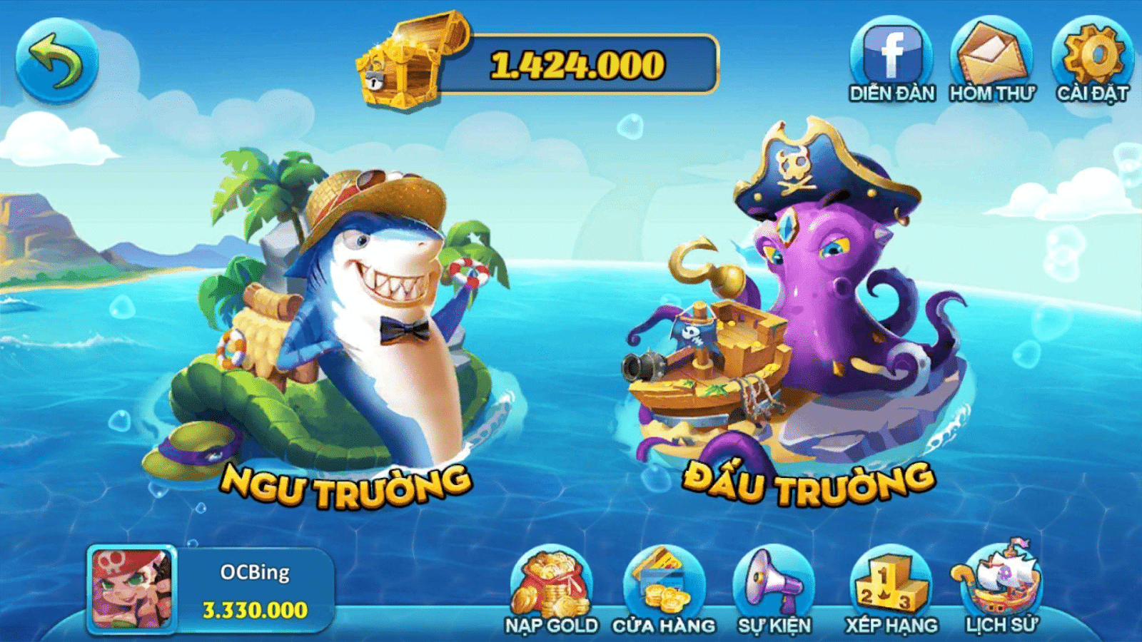 Điểm tuyệt vời của game Bắn cá chỉ có ở nhà cái I9bet